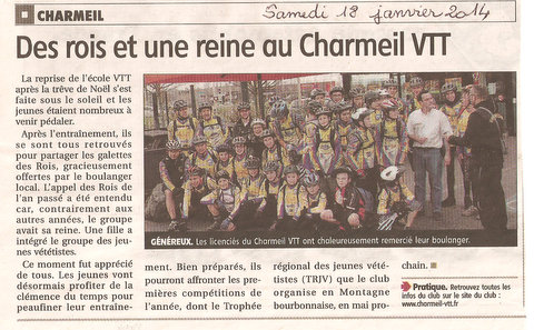 Article presse galette des rois